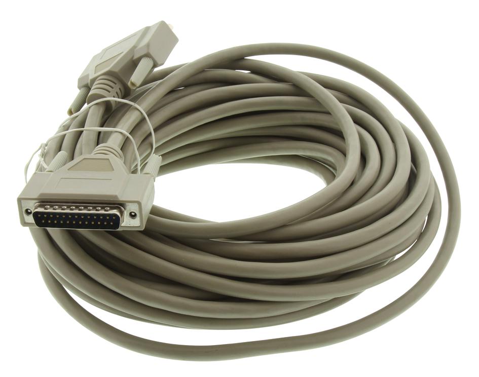 45-0355 COMPUTER CABLE, 25POS DSUB SOCKET-PLUG GC ELECTRONICS