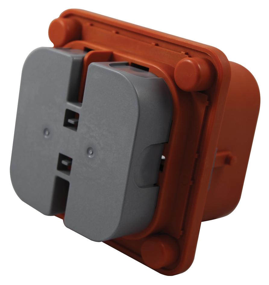 MINIMSDM315 POWER ENTRY, PLUG, 315A, 690VAC, PANEL AMPHENOL PCD