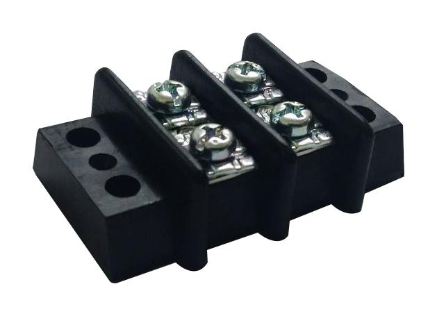 MC001345 TERMINAL BLOCK, BARRIER, 4POS, 10AWG MULTICOMP PRO