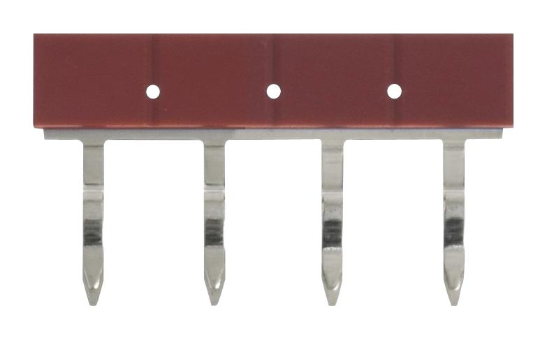 PYDN-6.2-040R SHORT BAR, I/O RELAY, 6.2MM, 4P, RED OMRON