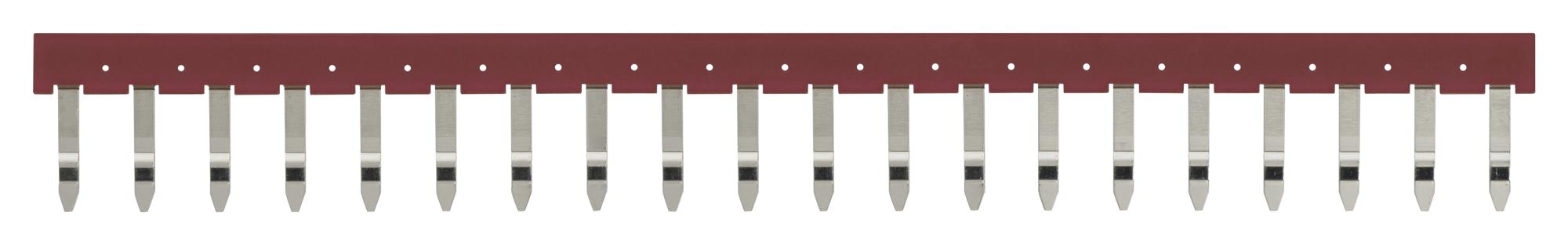 PYDN-7.75-200R SHORT BAR, SKT, 7.75MM, 20POLE, RED OMRON