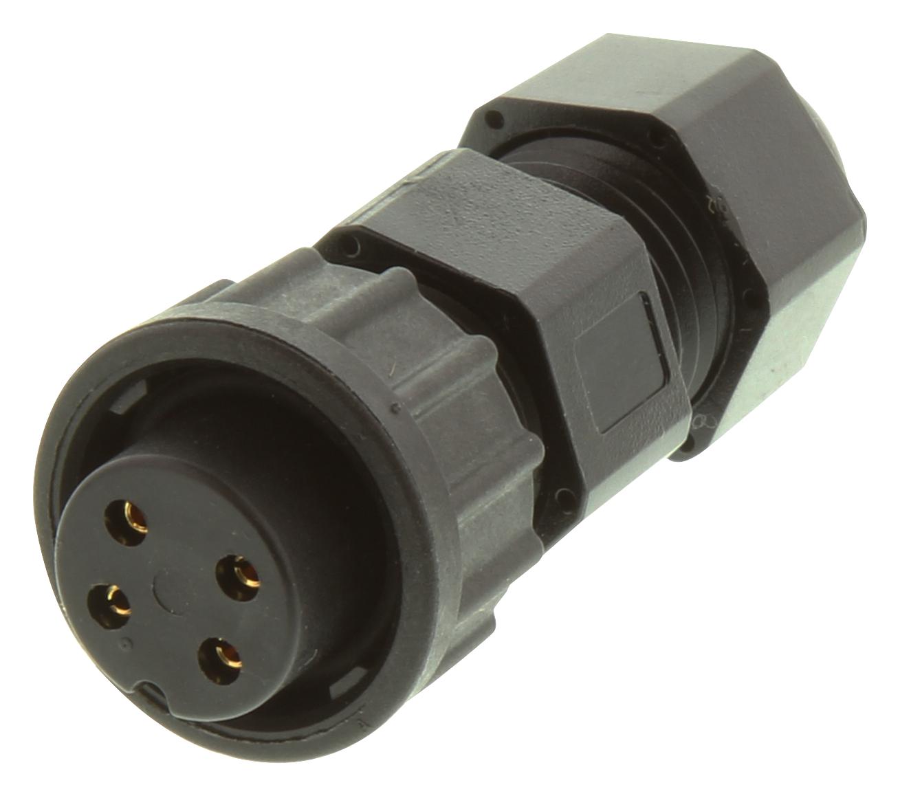 2CT3032-W044A0 CIRCULAR CONN, PLUG, 4POS, CABLE MULTICOMP PRO