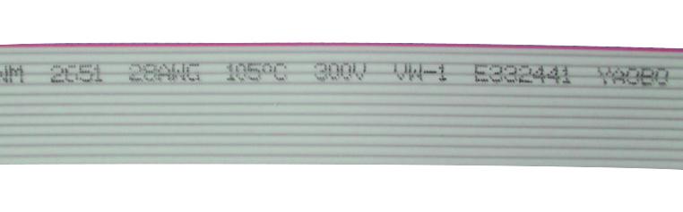 R2651DTSY16SC85 RIBBON CABLE, 16 CORE, 28AWG, 30.5M PRO POWER