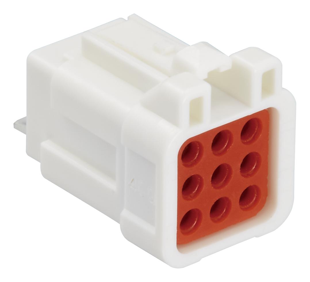 DF62W-9S-2.2C RECEPTACLE HOUSING, 9POS, CRIMP, 2.2MM HIROSE(HRS)