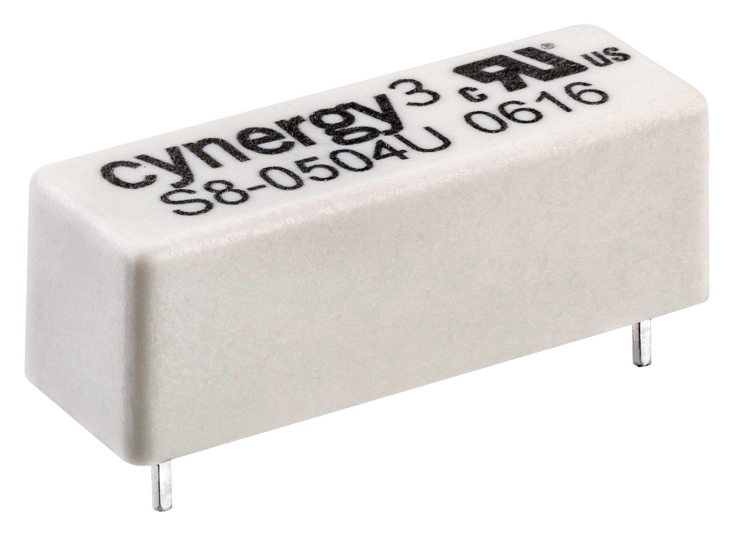 S8-0504VU REED RELAY, SPST-NO, 1A, 350VDC, TH SENSATA / CYNERGY3