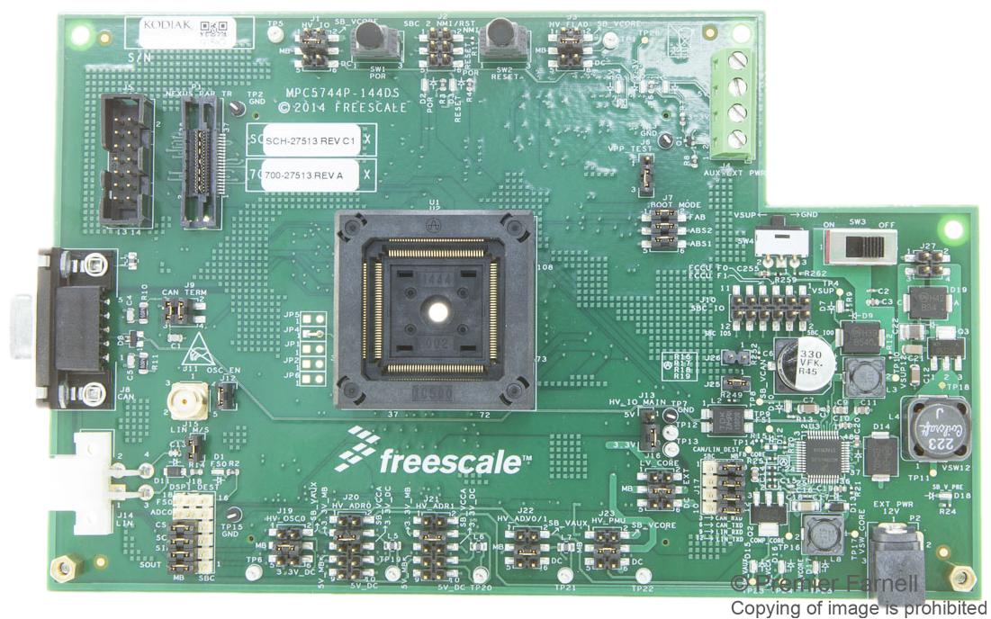 MPC5744P-144DS DAUGHTER BOARD, 32BIT MICROCONTROLLER NXP
