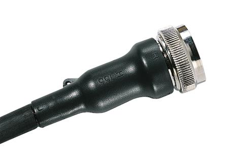401-57030 HEAT-SHRINK BOOT, STRAIGHT, 43MM, BLK HELLERMANNTYTON