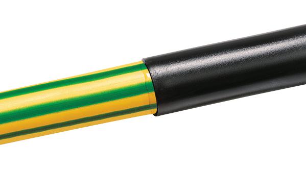 318-40800 HEAT-SHRINK TUBING, 4:1, 8MM, BLACK HELLERMANNTYTON