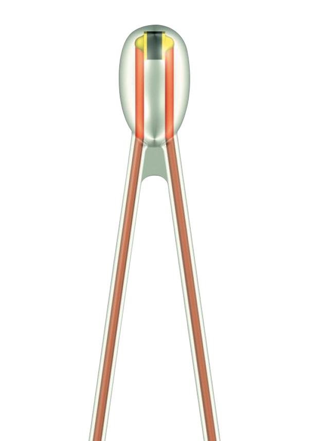 B57551G1103H000 THERMISTOR, NTC, 10K, WIRE LEADED EPCOS