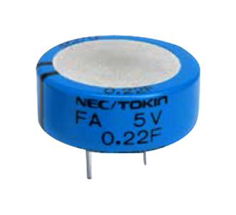 FA1A104ZF CAP, 0.1F, 11V, SUPER CAP, RADIAL KEMET