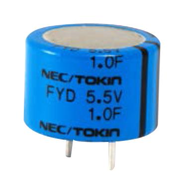 FYH0H474ZF CAP, 0.47F, 5.5V, SUPER CAP, RADIAL KEMET