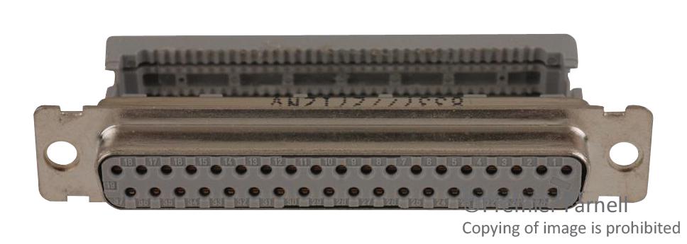 8337-6000 D SUB CONN, RCPT, 37POS, IDC/IDT 3M