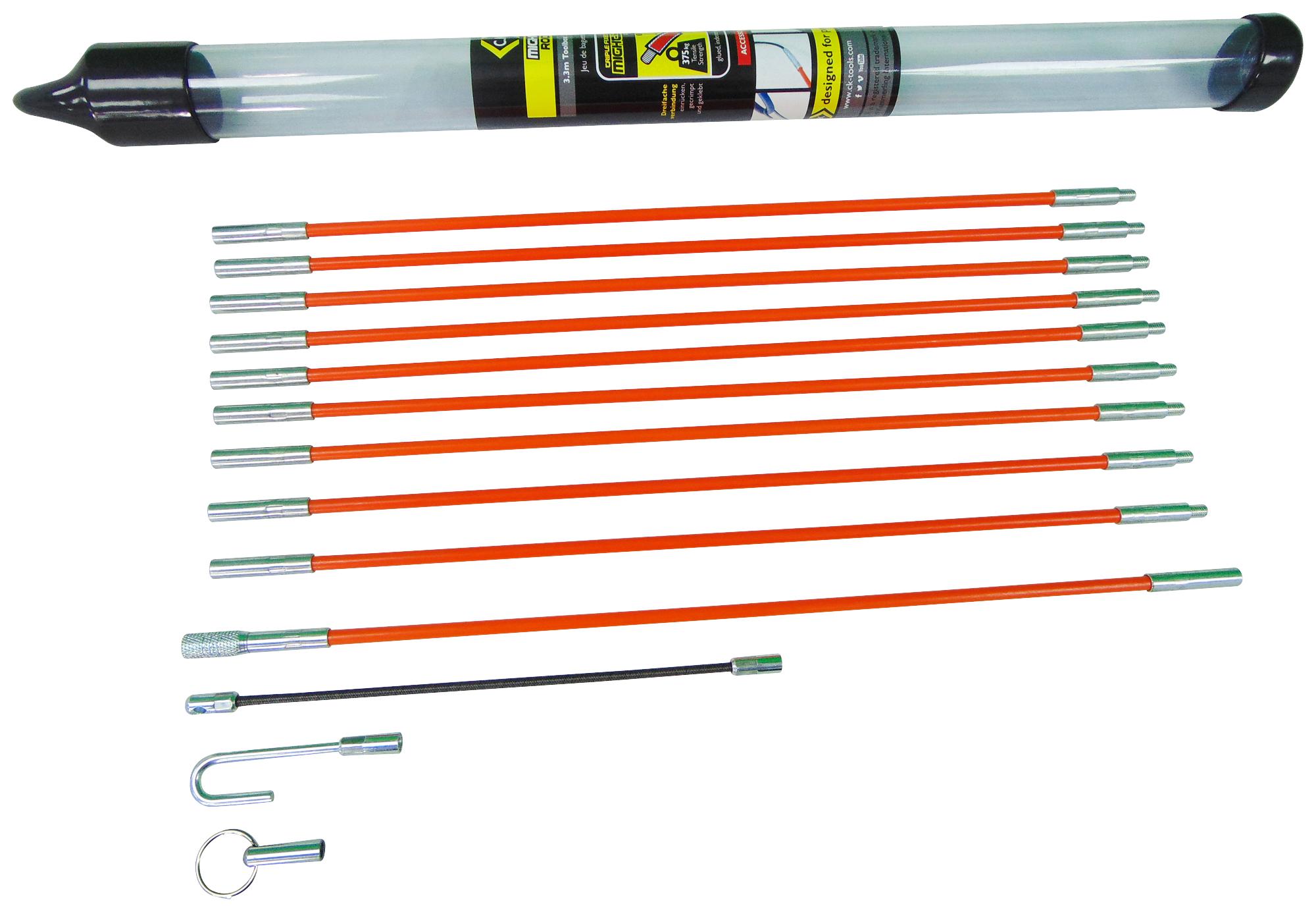 T5411 MIGHTY ROD TOOL BOX SET, 3.3M CK TOOLS