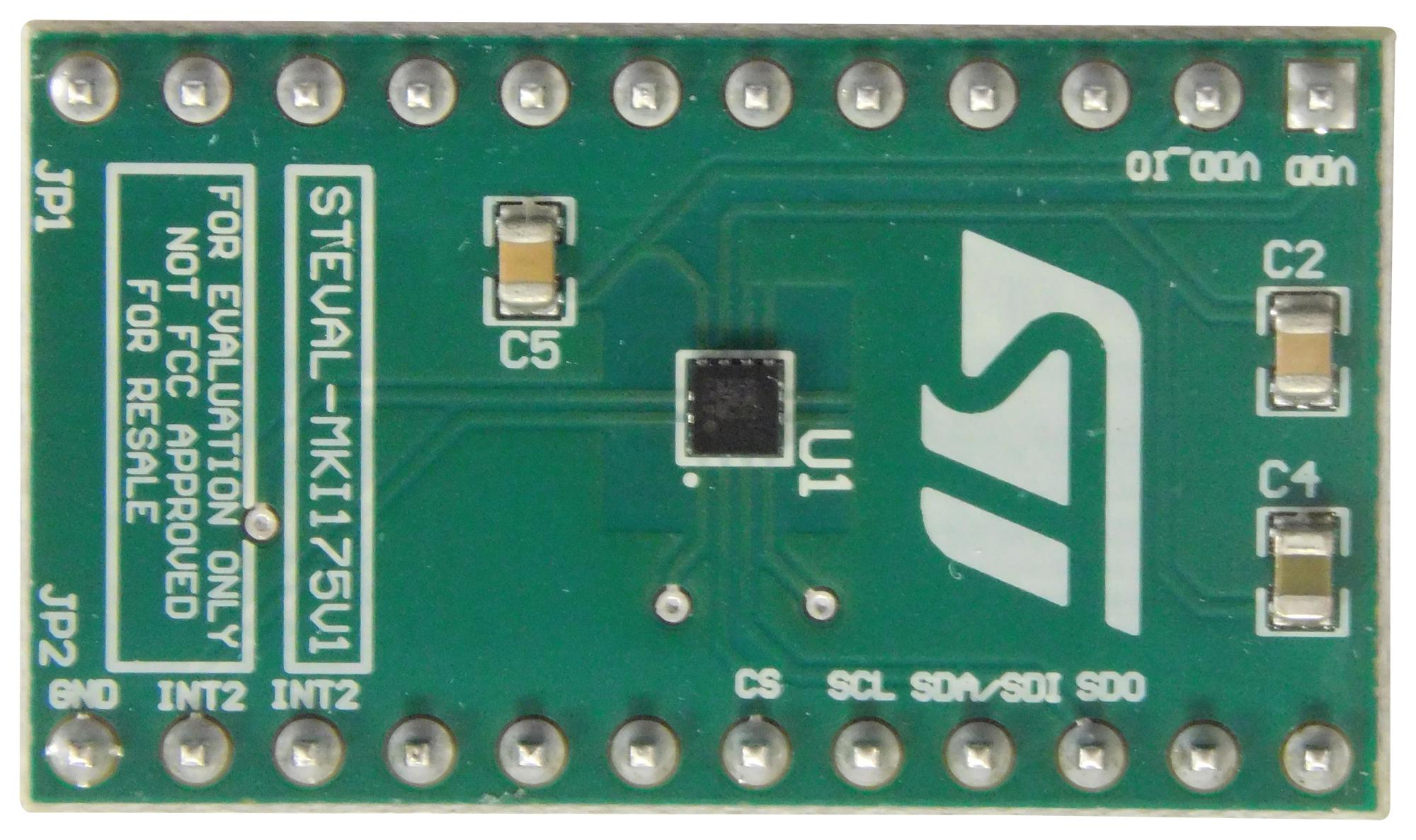 STEVAL-MKI175V1 ADAPTER BOARD, DIGITAL O/P MOTION SENSOR STMICROELECTRONICS