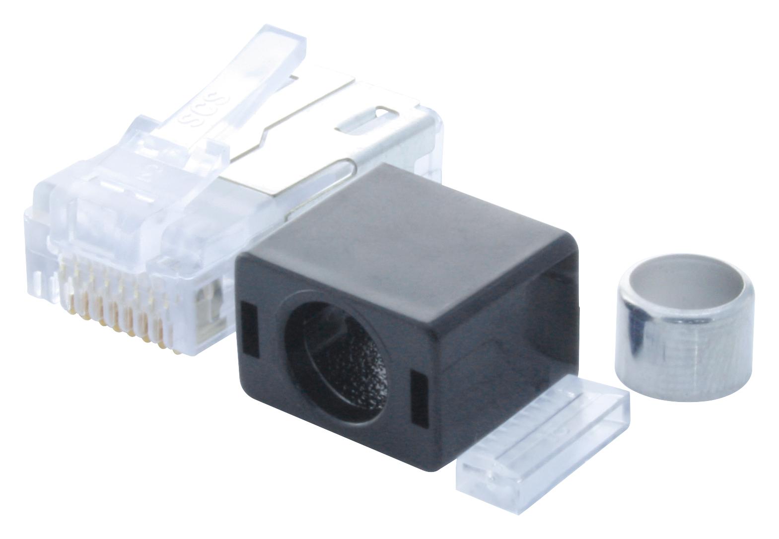 940-SP-360808-A161 CONNECTOR, SHLD RJ45, PLUG, 8P8C, IDC STEWART CONNECTOR