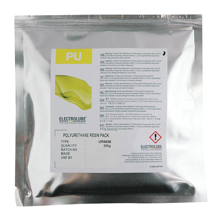 UR5638 ENCAPSULATION LED RESIN, PACKET, CLEAR ELECTROLUBE