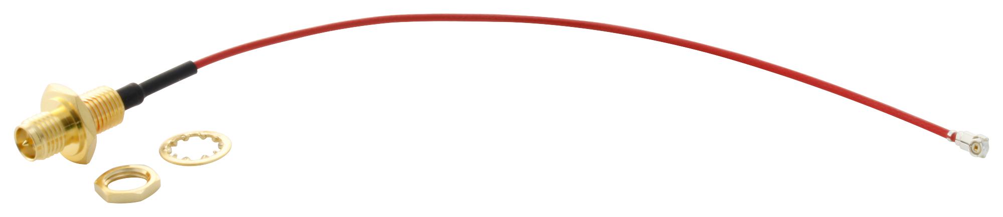 MC001496 RF CABLE ASSY, SMA JACK-U.FL PLUG, 150MM MULTICOMP PRO