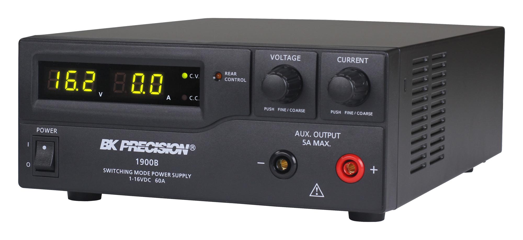 BK1902B POWER SUPPLY, 1 OUTPUT, ADJ, 60V/15A B&K PRECISION