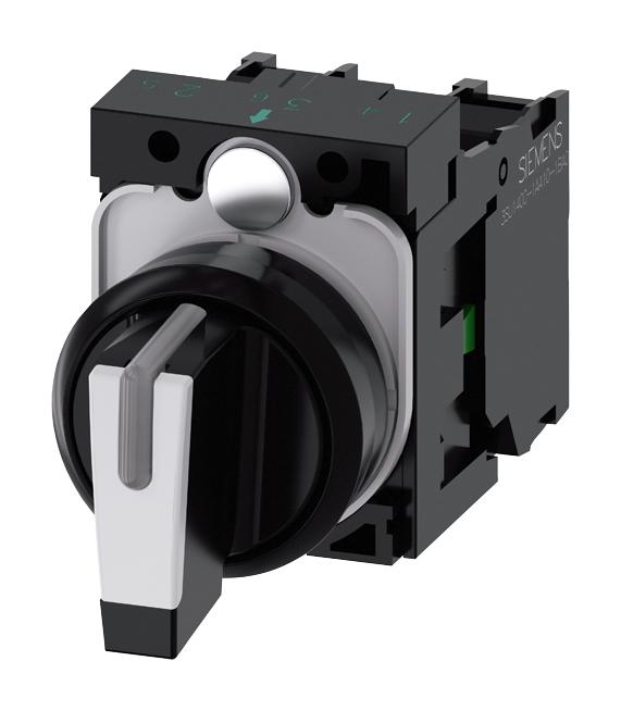 3SU1100-2BM60-1NA0 SELECTOR SW, DPST-NO, 10A, 500V, SCREW SIEMENS