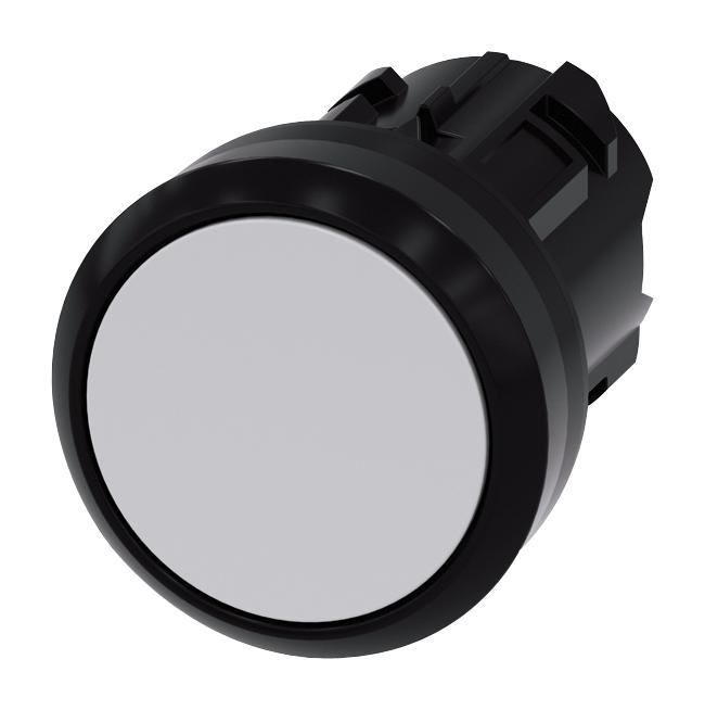 3SU1000-0AB60-0AA0 SWITCH ACTUATOR, PUSH BUTTON SW, WHITE SIEMENS