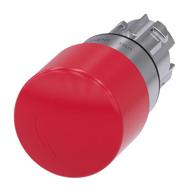 3SU1050-1GB20-0AA0 SWITCH ACTUATOR, EMERGENCY STOP SW, RED SIEMENS