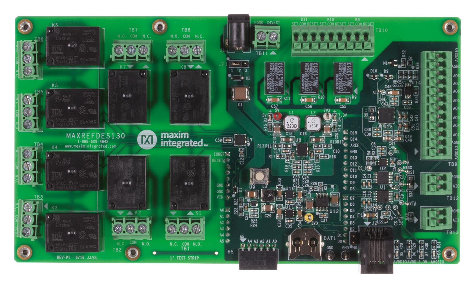 MAXREFDES130# REF DESIGN BOARD, AUTOMATION PLATFORM MAXIM INTEGRATED / ANALOG DEVICES