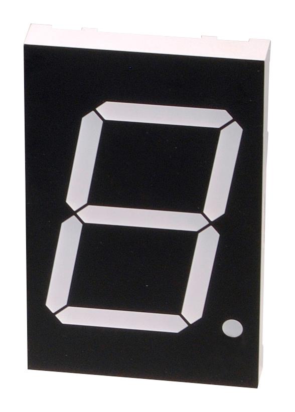 FN1-0801W4SM0SBW DISPLAY, SEVEN SEGMENT, 20MM, WHITE FORGE