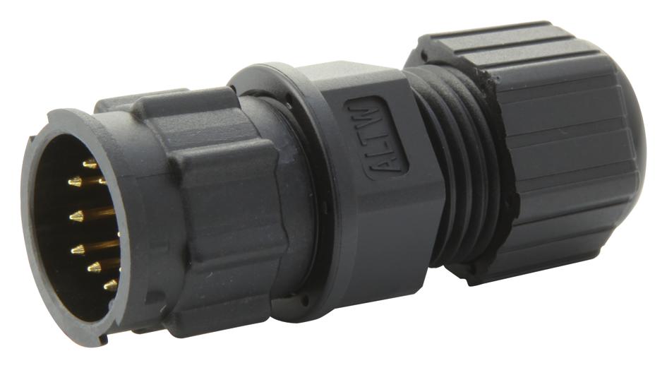CD-10BMMA-LL7001 CIRCULAR CONNECTOR, PLUG, 10POS, CABLE AMPHENOL LTW