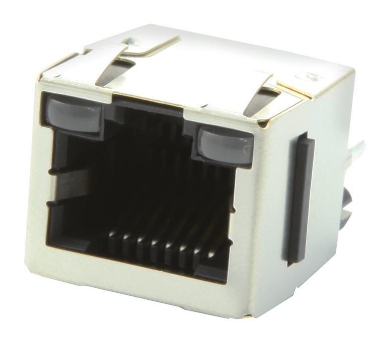 RJHSE-3P8A CONNECTOR, SHLD, RJ45, JACK, 8P8C AMPHENOL ICC