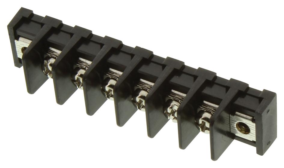 MC001354 TERMINAL BLOCK, BARRIER, 6POS, 14AWG MULTICOMP