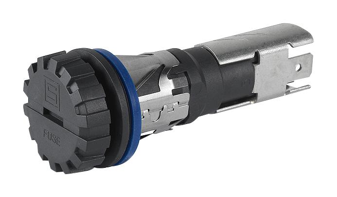 0031.9159 FUSE HOLDER, 6.35X32MM, 32A, 600V SCHURTER