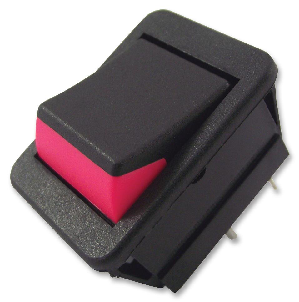 C1350XBAAA SWITCH, DPST, 16A, 250VAC, BLK/RED ARCOLECTRIC (BULGIN LIMITED)