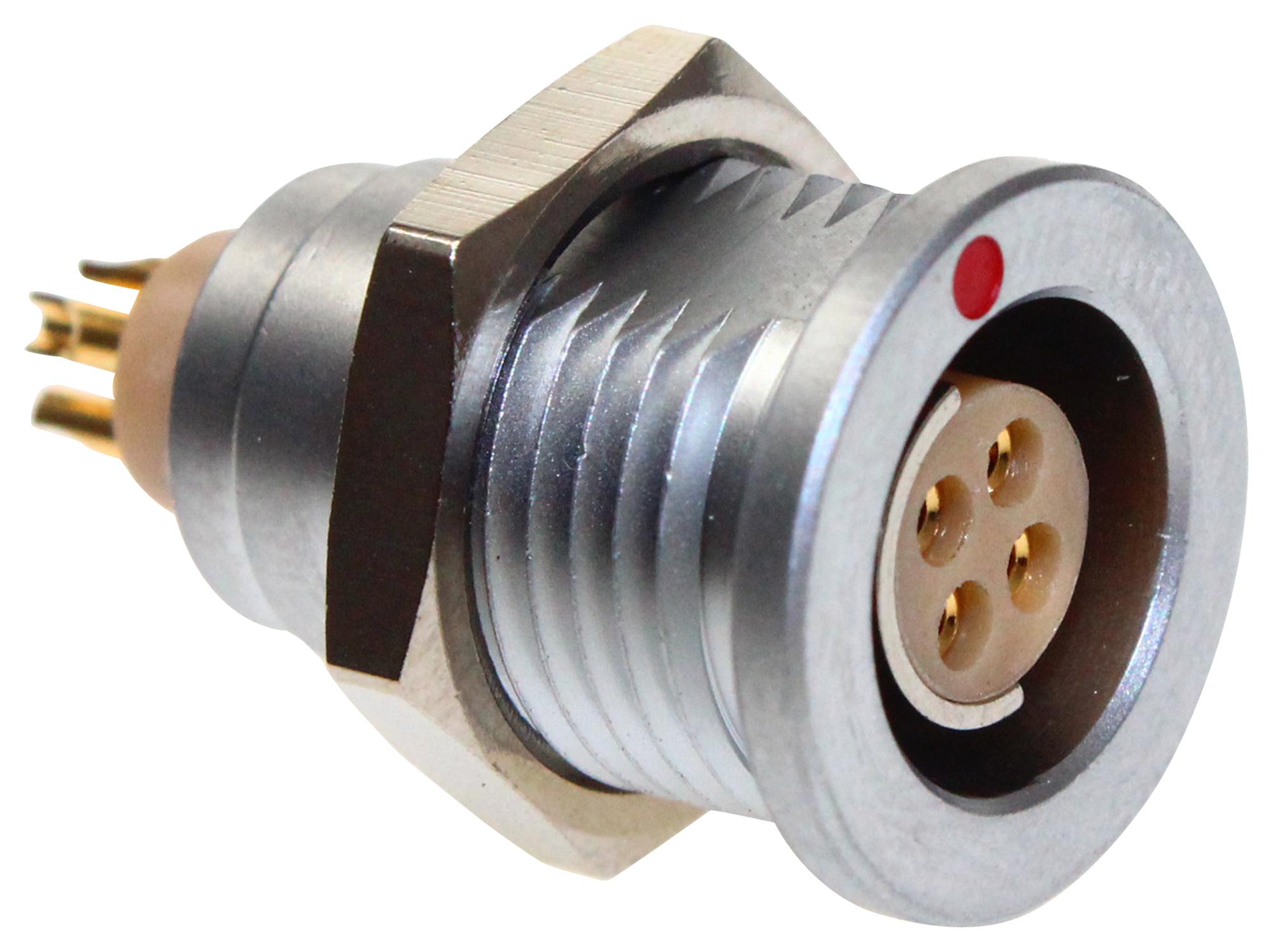 CCB2S1/04 CIRCULAR CONN, RCPT, 4POS, PANEL MOUNT CAMDENBOSS