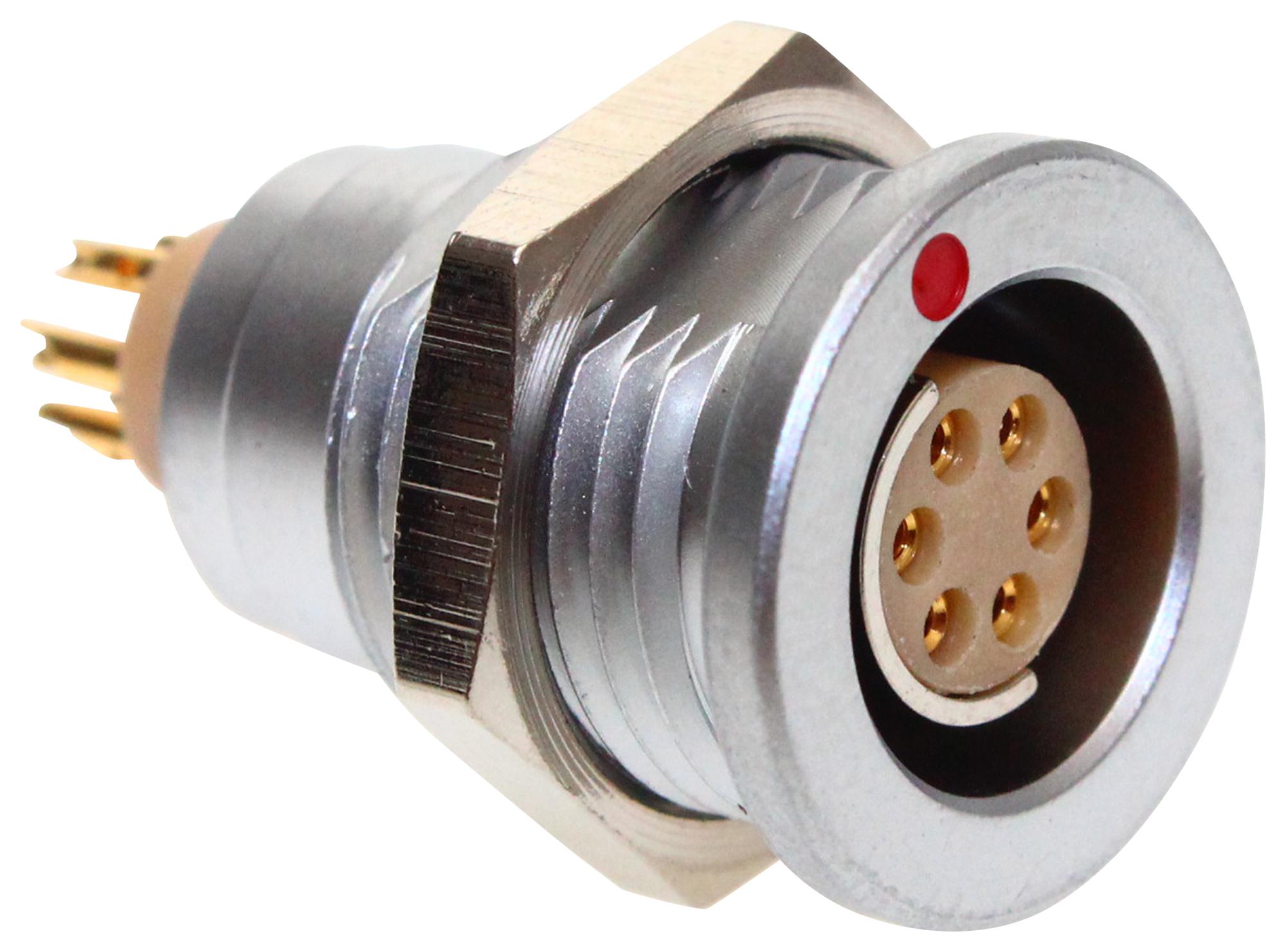 CCB2S1/06 CIRCULAR CONN, RCPT, 6POS, PANEL MOUNT CAMDENBOSS