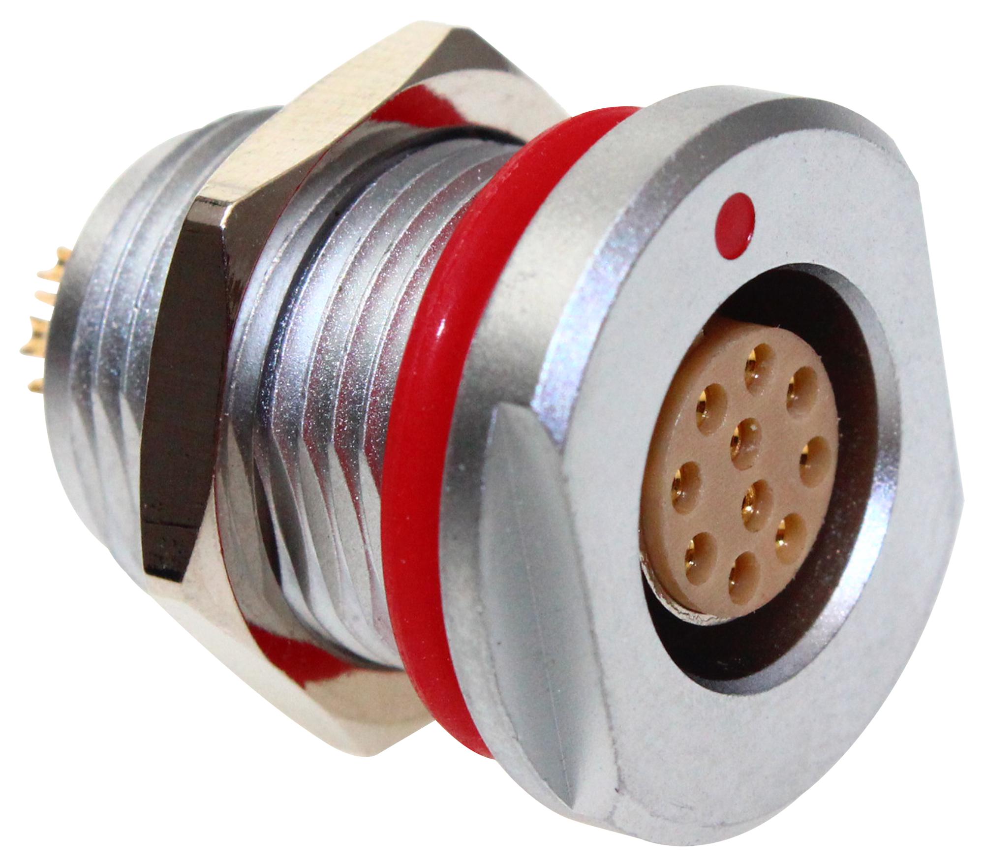 CCM3S1/10 CIRCULAR CONN, RCPT, 10POS, PANEL MOUNT CAMDENBOSS