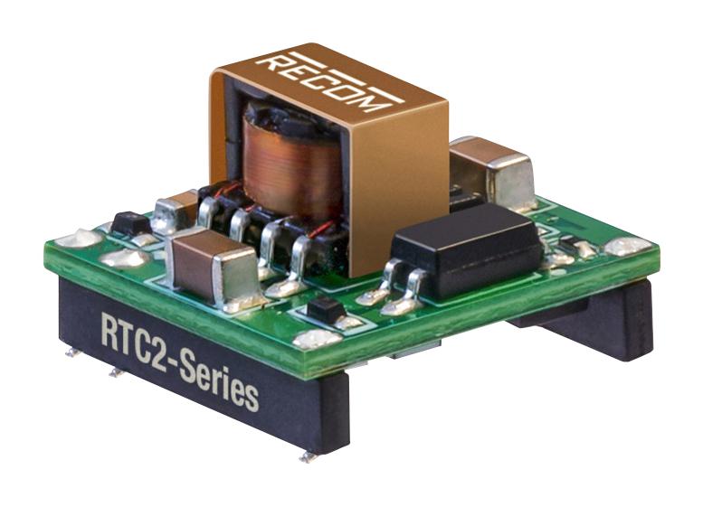 RTC2-2405SRW DC-DC CONVERTER, 5V, 0.4A RECOM POWER