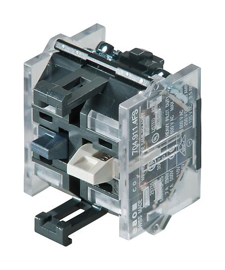 704.910.4FS CONTACT BLOCK, 2P, 10A/500VAC, E-STOP SW EAO