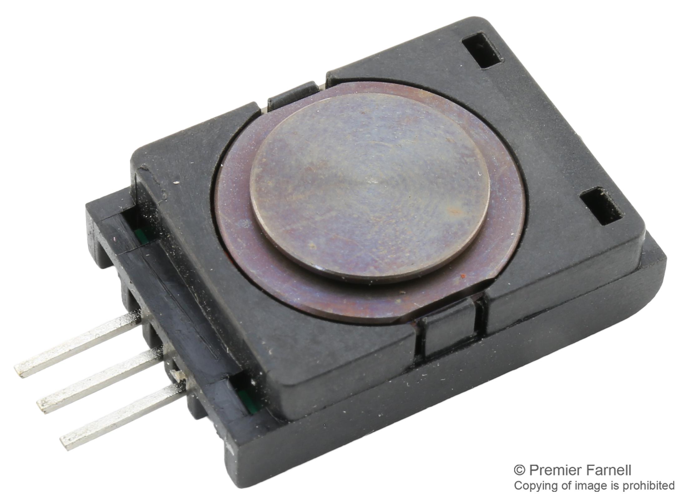 FS2050-0000-1500-G COMPRESSION LOAD CELL, 1.5KG, 5VDC TE CONNECTIVITY SENSORS