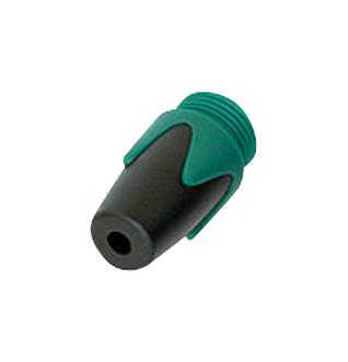 BPX-5-GREEN BOOT, PHONE PLUG, 1/4", GREEN NEUTRIK