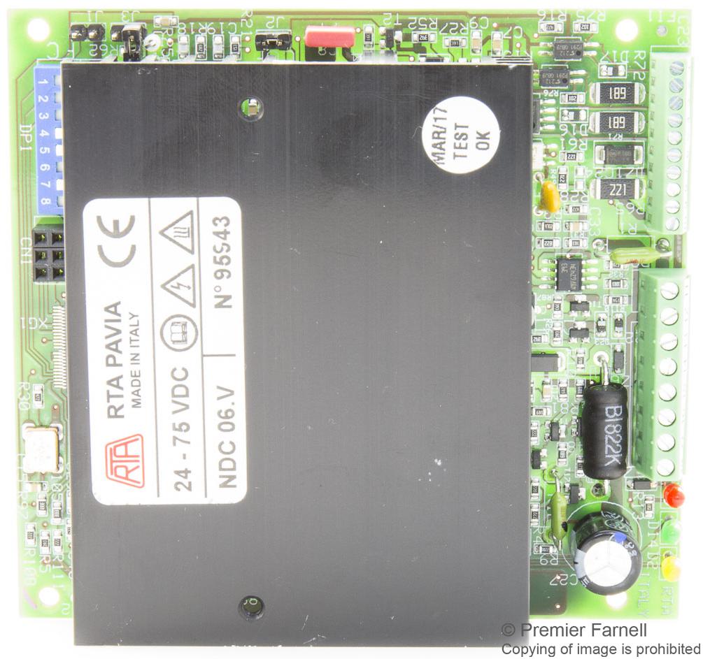 NDC06.V STEPPING MOTOR DRIVE, 24-75VDC, 1.9-6A RTA