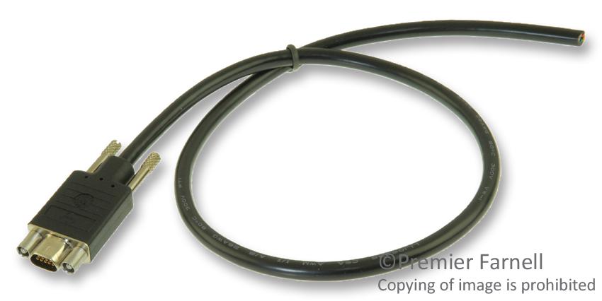 83421-9042 CABLE, 9POS, MICRO D SKT-FREE END, 0.46M MOLEX