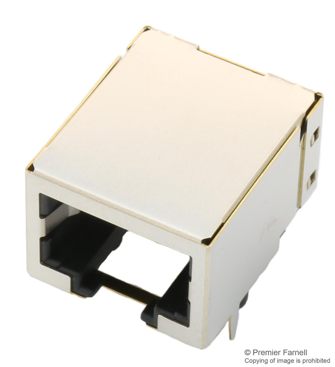 RJE051AA1310 CONNECTOR, RJ50, JACK, 10P10C, TH AMPHENOL ICC