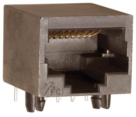 54602-910LF RJ45 CONNECTOR, JACK, 10P10C, CAT3 AMPHENOL ICC