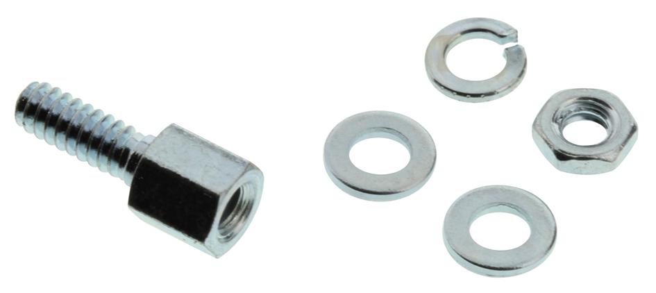 D20418-134 FEMALE SCREW LOCK, 4-40, 7.92MM ITT CANNON