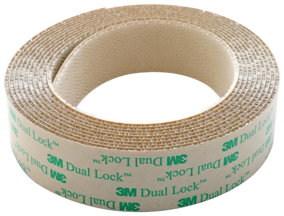 TB4570 RECLOSABLE FASTENER, CLEAR, 25.4MM 3M