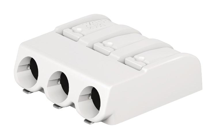 2061-603/998-404 TB, WIRE TO BOARD, 3POS, 20-16AWG WAGO