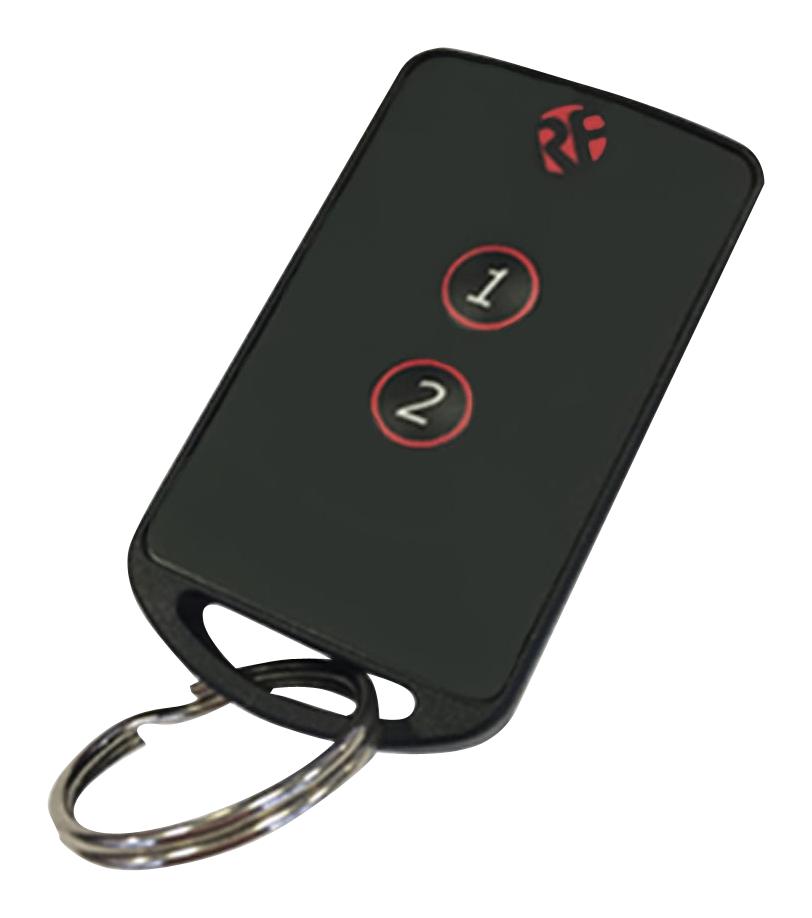 FOBBER-8T2 FM KEY FOB TRANSMITTER, 2-CH, 869.5MHZ RF SOLUTIONS