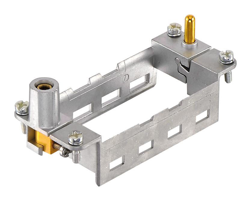 09142160303 HINGED FRAME, SIZE 16B, 4 MODULE HARTING