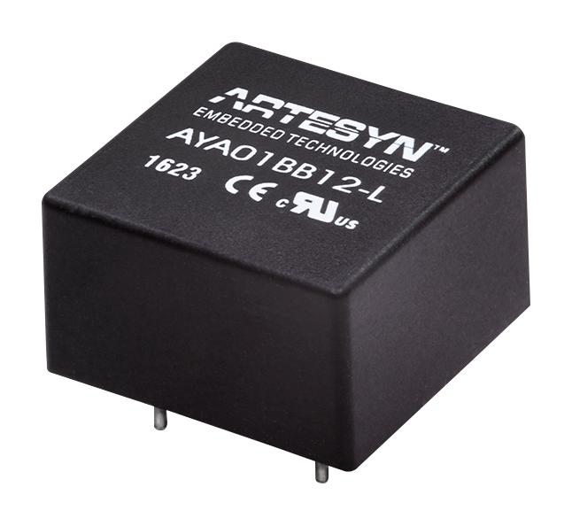 AYA01C12-L 3W ISOLAT DCDC CONV,9-18VIN,15V@0.2A ARTESYN EMBEDDED TECHNOLOGIES