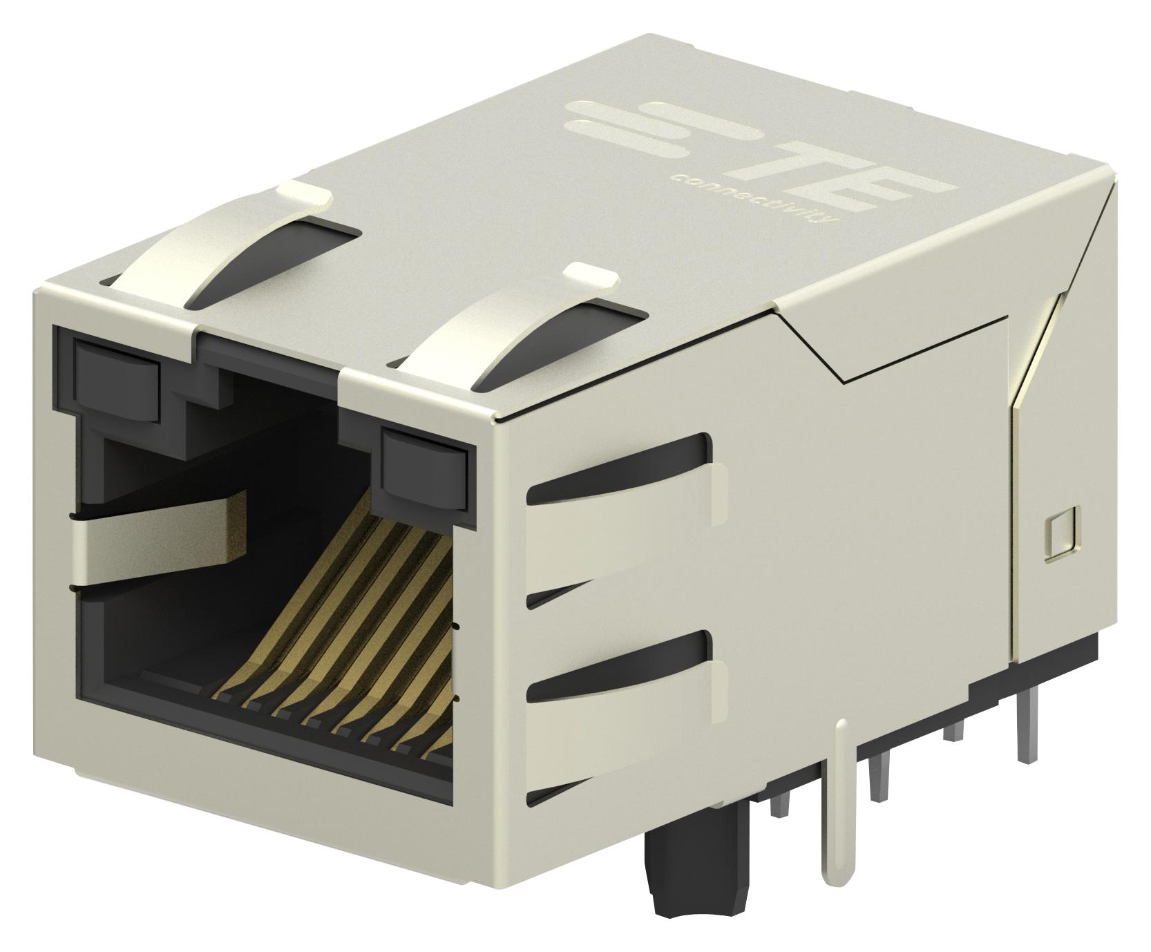2301994-8 RJ45 CONNECTOR, JACK, 8P8C, 1PORT, TH TE CONNECTIVITY